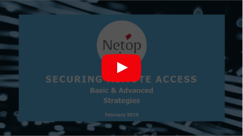 Securing Remote Access Webinar Recording